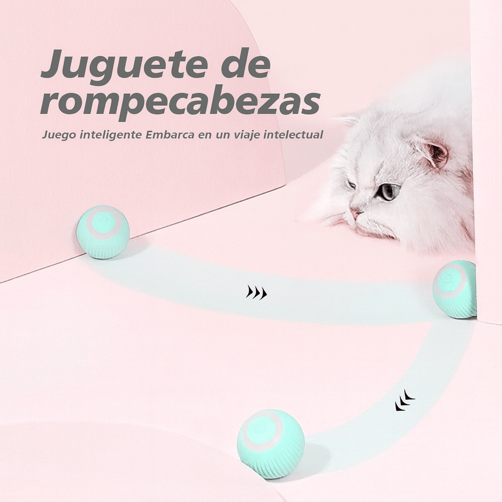 🐶🐱 Pelota Interactiva para Gatos y Perros